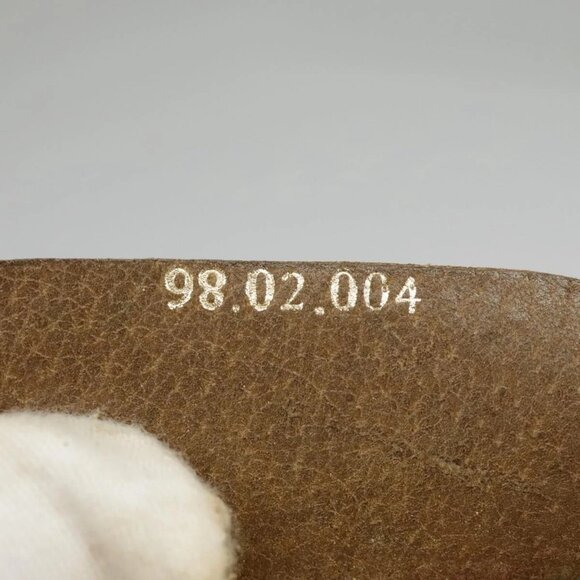 GUCCI GG Supreme Web Sherry Line Shoulder Bag PVC Beige - Picture 10 of 16